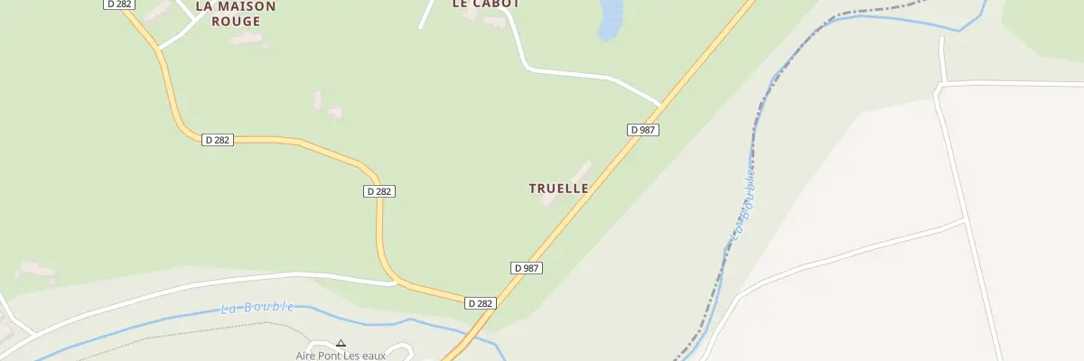 Plan du 1 Les Eaux Salées à Chantelle