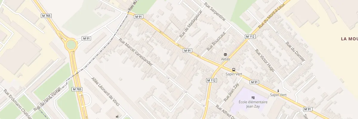 Plan du 39 Rue du Tilleul à Wattrelos