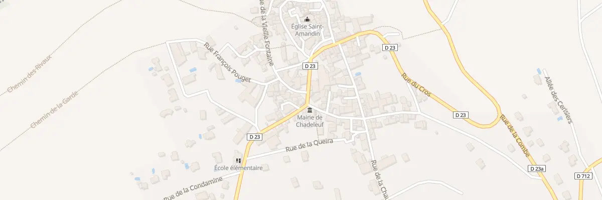 Plan du 1 Imp Vieille Mairie à Chadeleuf