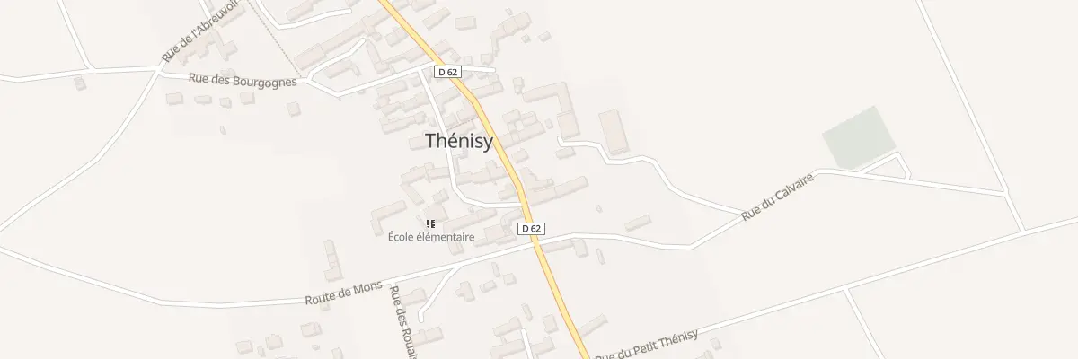 Plan du 38 Rue Grande à Thénisy