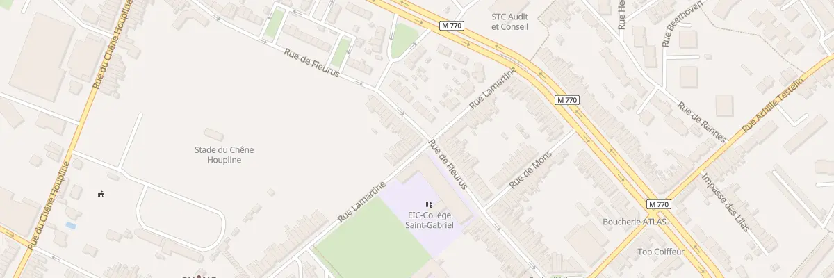 Plan du 148 Rue de Fleurus à Tourcoing