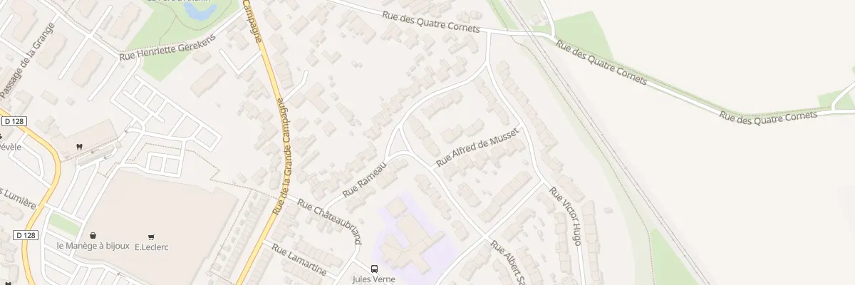 Plan du 5 Rue Albert Samain à Templeuve-en-Pévèle