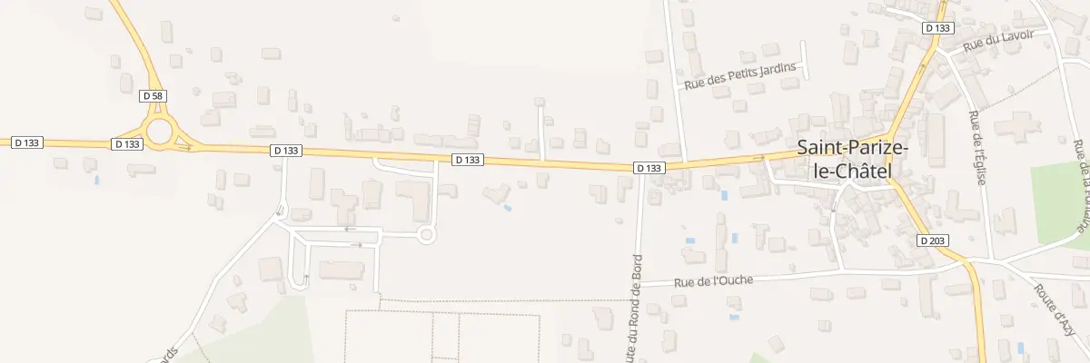 Plan du 29 Av de la Mairie à Saint-Parize-le-Châtel