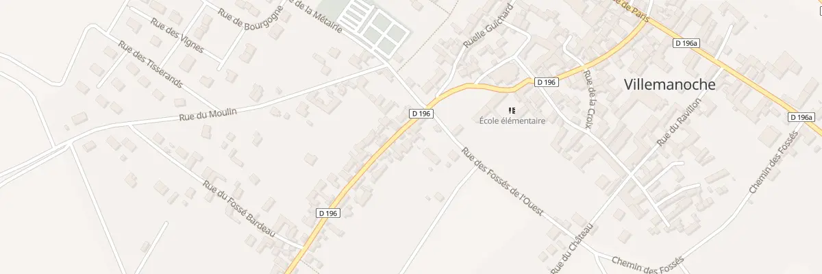 Plan du 21 Rue de la Cave Courteau à Villemanoche