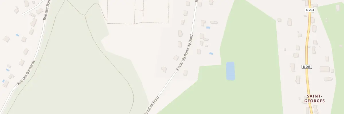 Plan du 24 Rte du Rond de Bord à Saint-Parize-le-Châtel