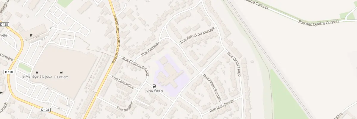 Plan du 8 Rue Albert Samain à Templeuve-en-Pévèle