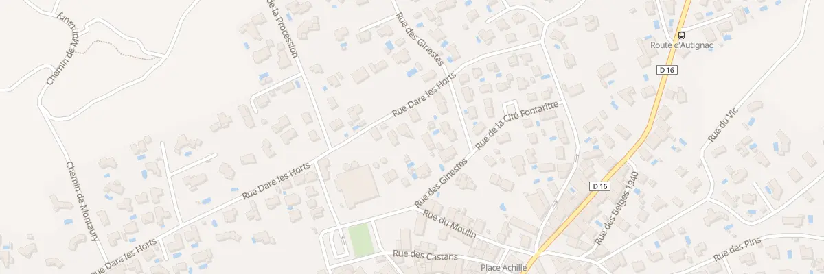 Plan du 9T Rue de Dare des Horts à Saint-Geniès-de-Fontedit