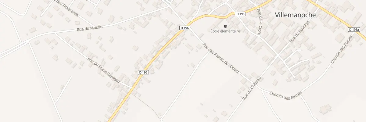 Plan du 29 Rue de la Cave Courteau à Villemanoche