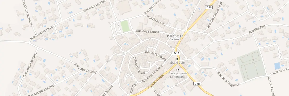 Plan du 14 Rue de l’Embanq à Saint-Geniès-de-Fontedit