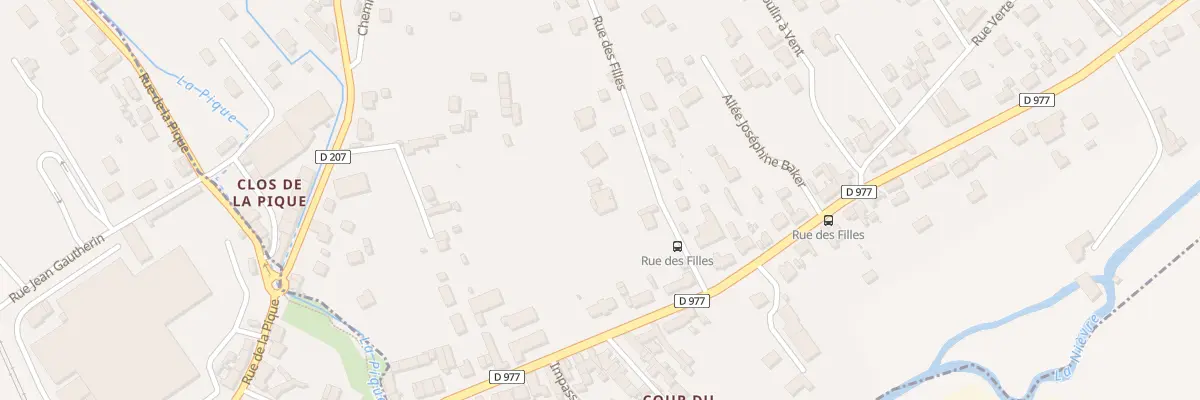 Plan du 5 Rue des Filles à Coulanges-lès-Nevers