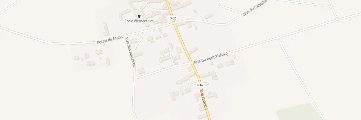 Plan du 23 Rue Grande à Thénisy