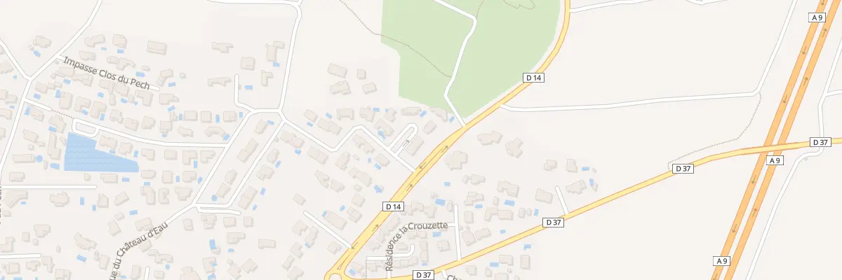 Plan du 16 Rue du Puech Majou à Lespignan