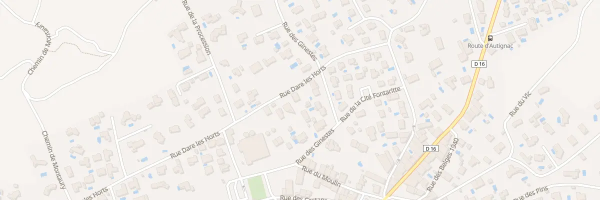 Plan du 9B Rue de Dare des Horts à Saint-Geniès-de-Fontedit