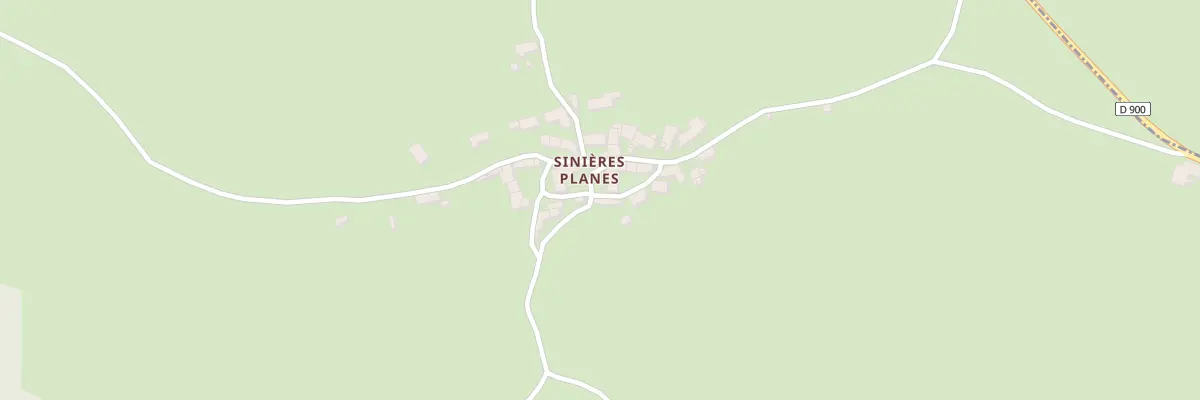 Plan du 5021 Sinieres à Saint-Laurent-de-Muret