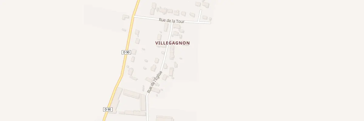 Plan du 7 Rue de l’Eglise à Bannost-Villegagnon
