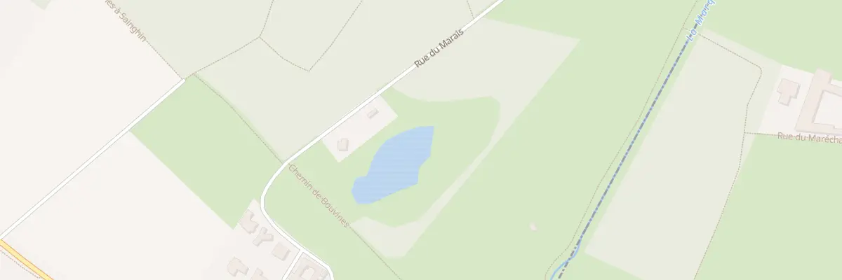 Plan du 330 Rue de la Marque à Sainghin-en-Mélantois