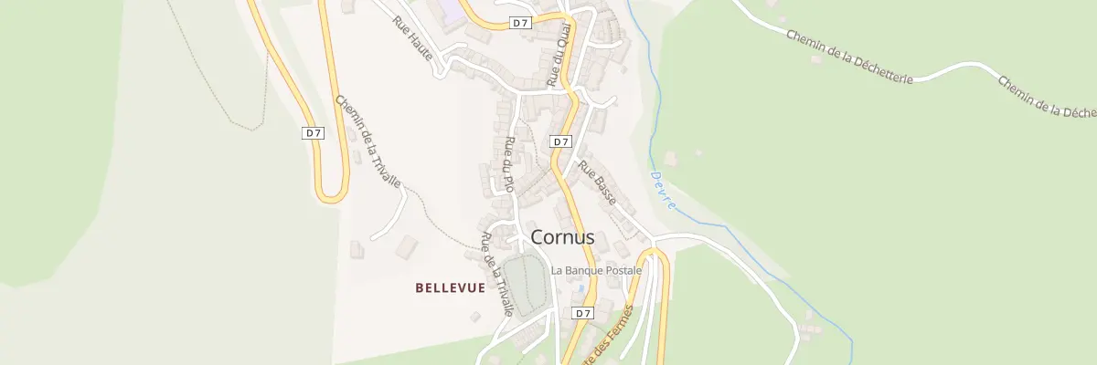 Plan du 5094 Rue du Four à Cornus