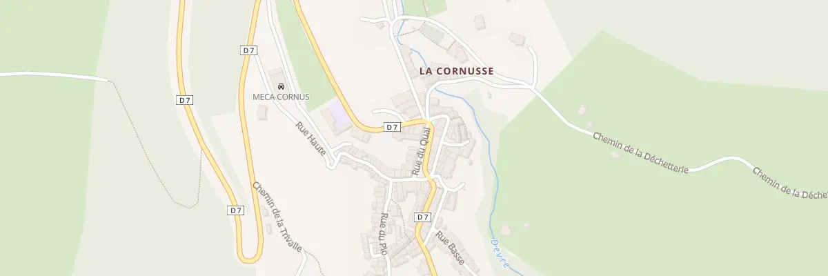 Plan du 5042 Rue du Quai à Cornus