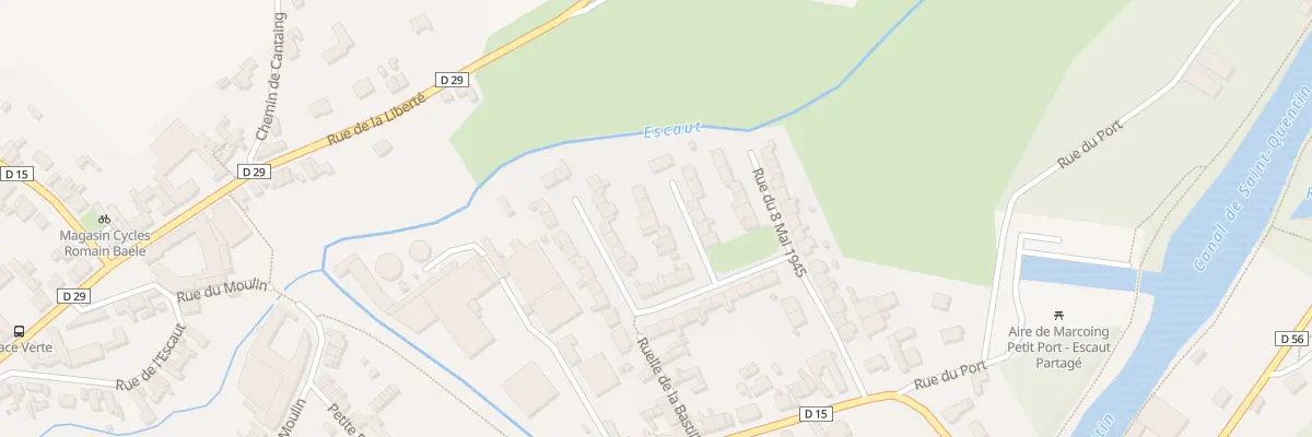 Plan du 5 Rue de la Concorde à Marcoing