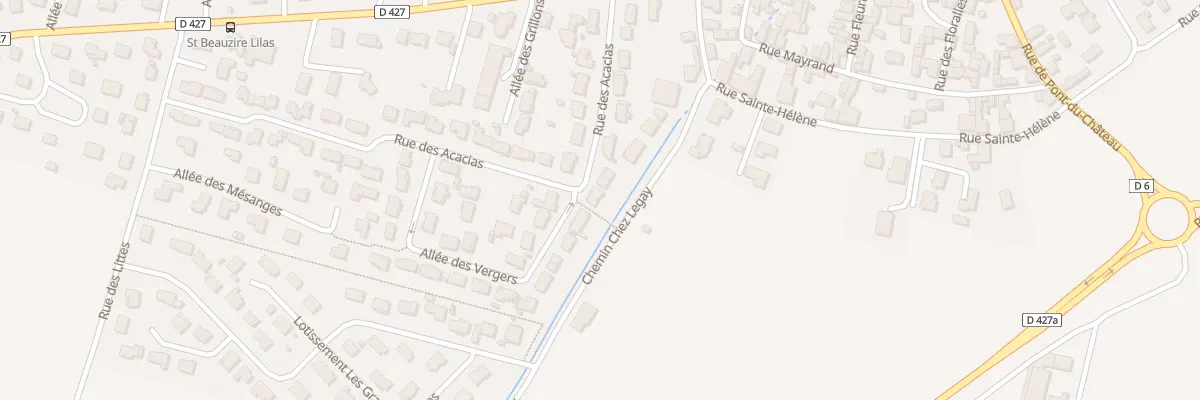Plan du 19 Rue des Acacias à Saint-Beauzire