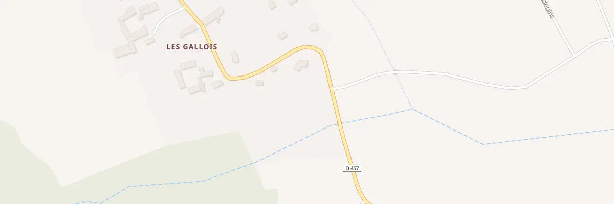 Plan du 3 Les Gallois à Cornant
