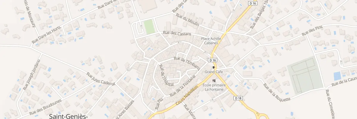 Plan du 7 Rue de l’Embanq à Saint-Geniès-de-Fontedit