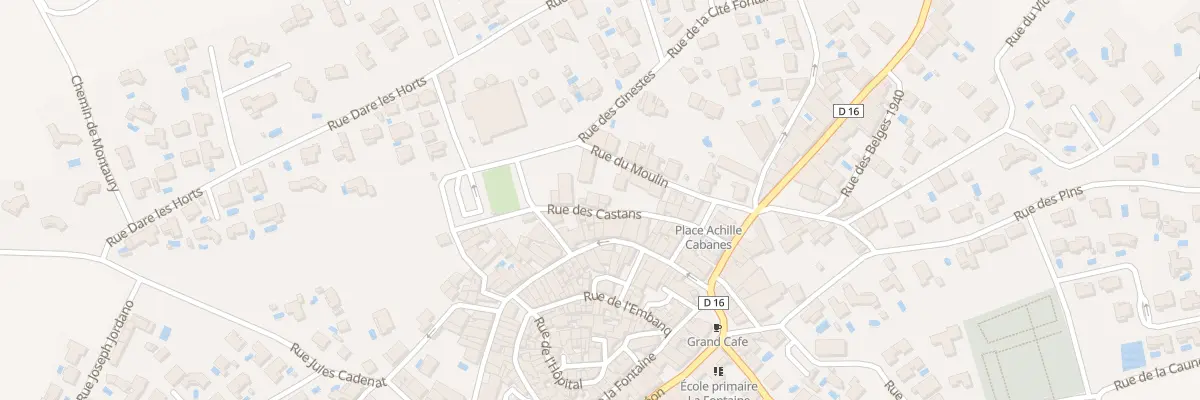 Plan du 3 Rue des Castans à Saint-Geniès-de-Fontedit