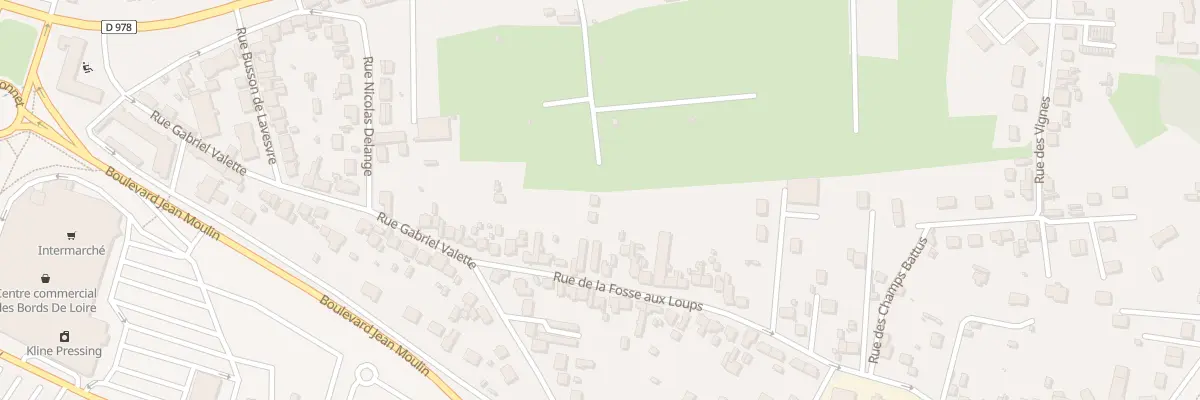 Plan du 9T Rue de la Fosse aux Loups à Nevers