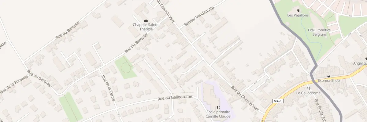 Plan du 10 Rue Marc Sangnier à Neuville-en-Ferrain
