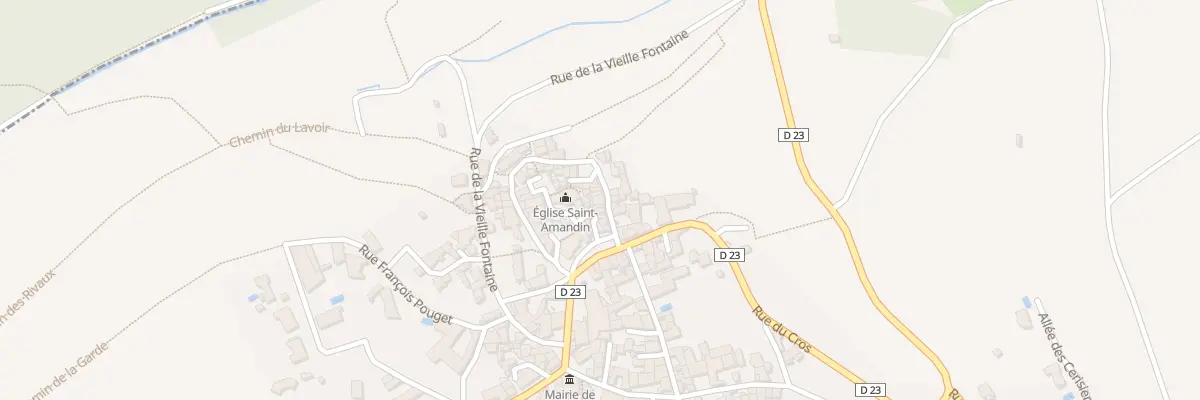 Plan du 2 Rue de la Save à Chadeleuf