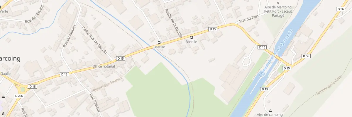 Plan du 4 Rue de la Gare à Marcoing