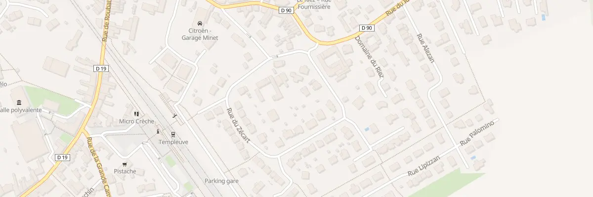 Plan du 26 Rue du Riez à Templeuve-en-Pévèle