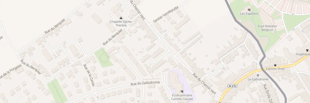 Plan du 8 Rue Marc Sangnier à Neuville-en-Ferrain