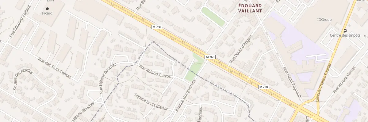 Plan du 45 Rue Albert Calmette à Roubaix