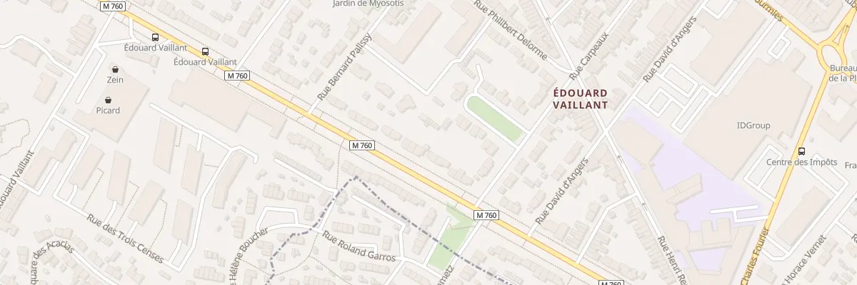 Plan du 185 Av Gustave Delory à Roubaix