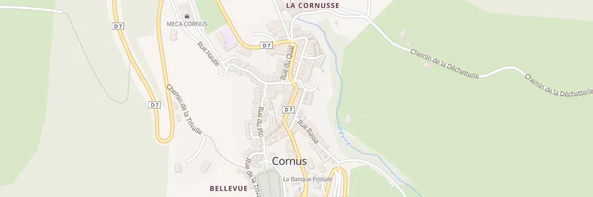 Plan du 5131 Av Louis Alexis Delmas à Cornus