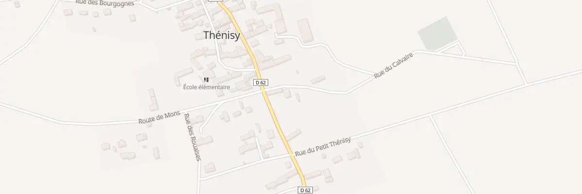 Plan du 2 Rue du Calvaire à Thénisy