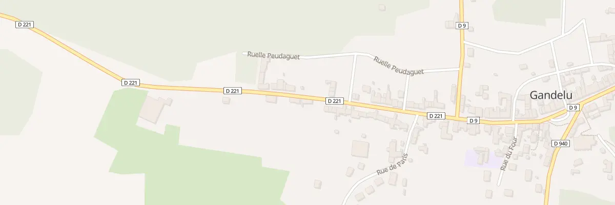 Plan du 55 Rue du Docteur Penit à Gandelu