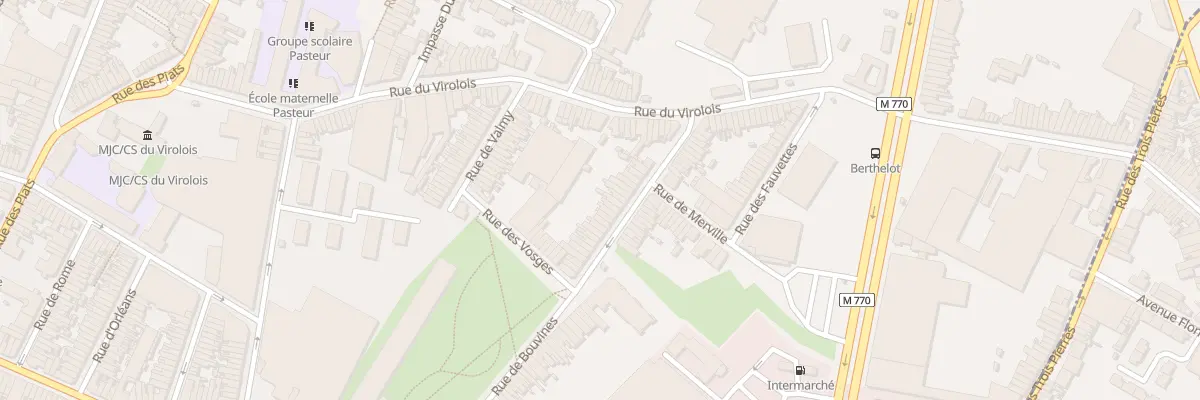 Plan du 123 Rue de Bouvines à Tourcoing