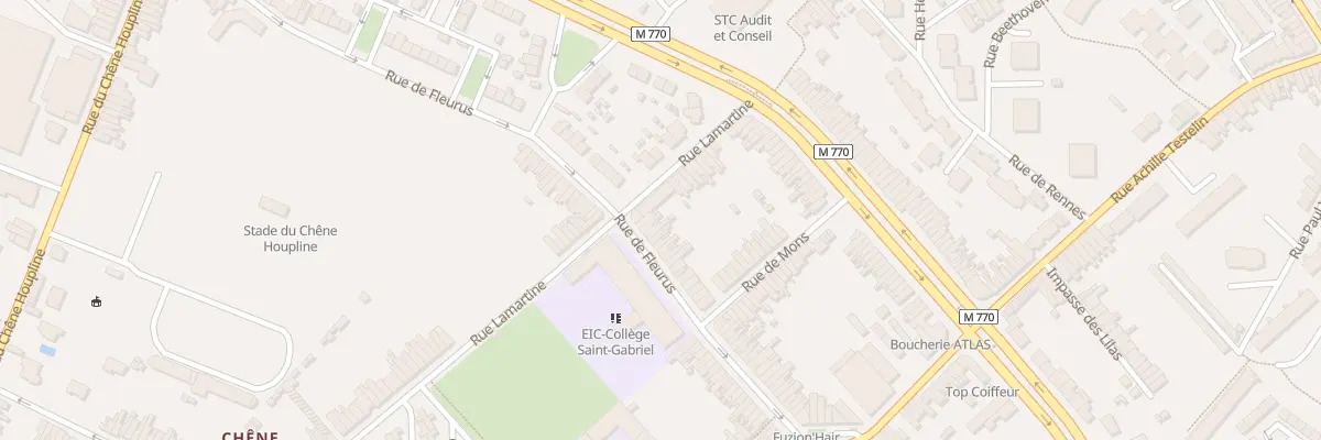 Plan du 167 Rue de Fleurus à Tourcoing