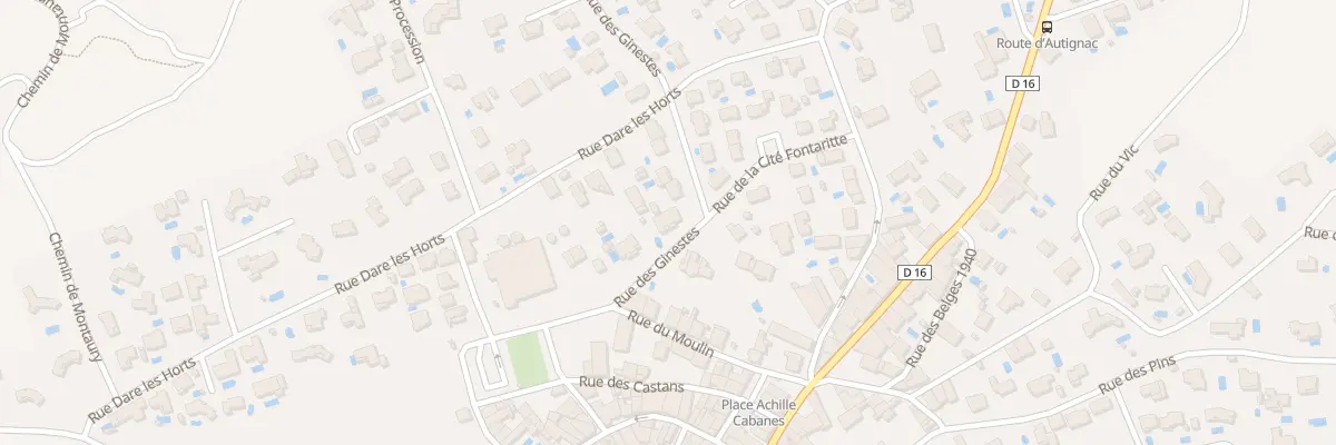 Plan du 6 Rue des Ginestes à Saint-Geniès-de-Fontedit