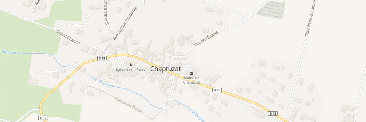 Plan du 1 Rue de l’Egalité à Chaptuzat