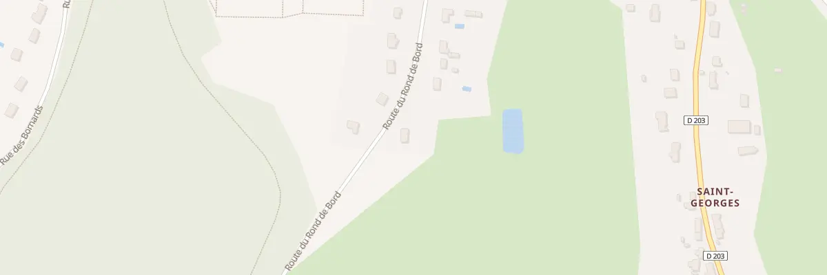 Plan du 25 Rte du Rond de Bord à Saint-Parize-le-Châtel