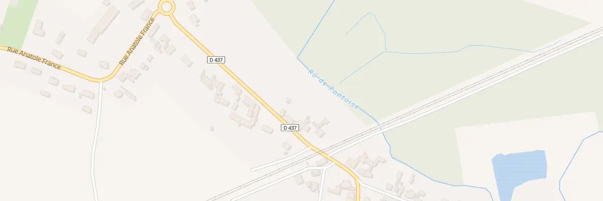 Plan du 10 Rue de la Barre à Abbécourt