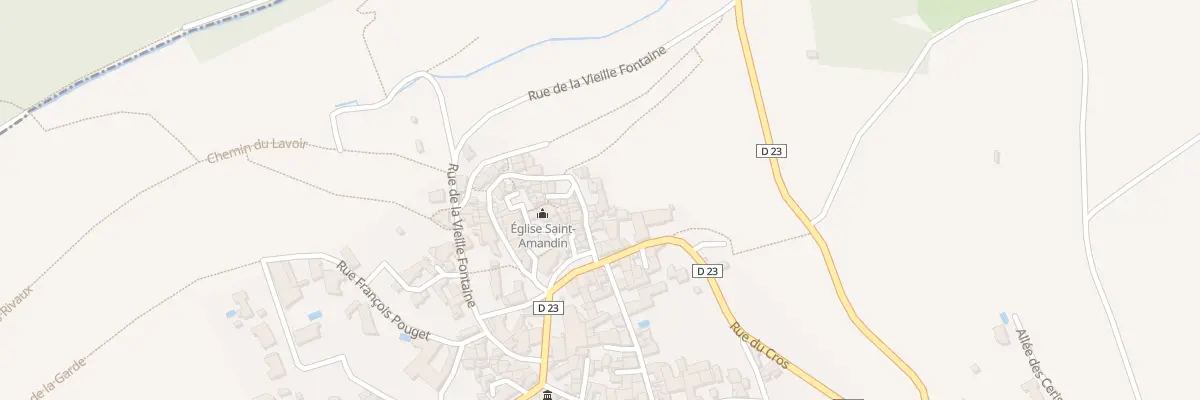 Plan du 3 Pl de la Save à Chadeleuf