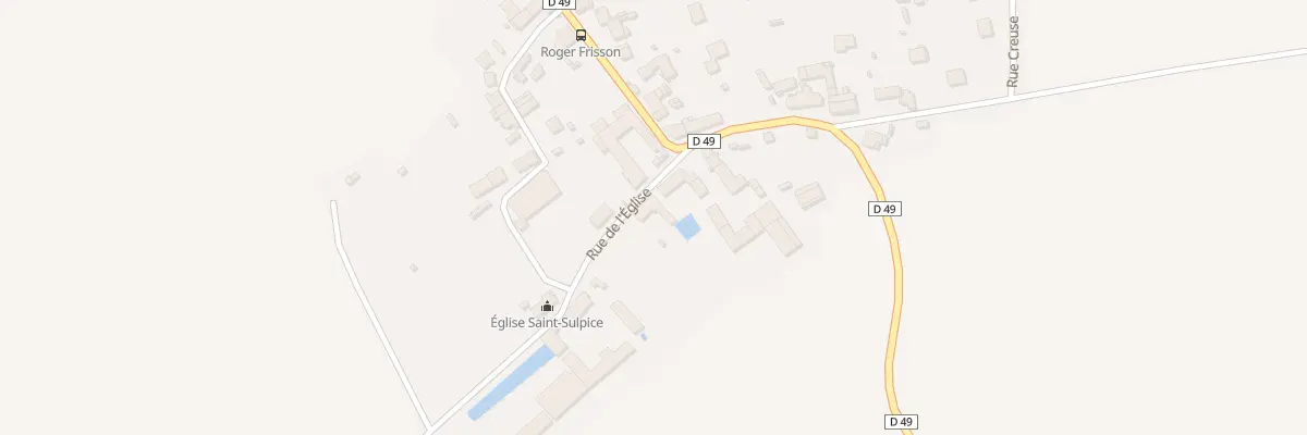 Plan du 3 Rue de l’Eglise à La Chapelle-Saint-Sulpice