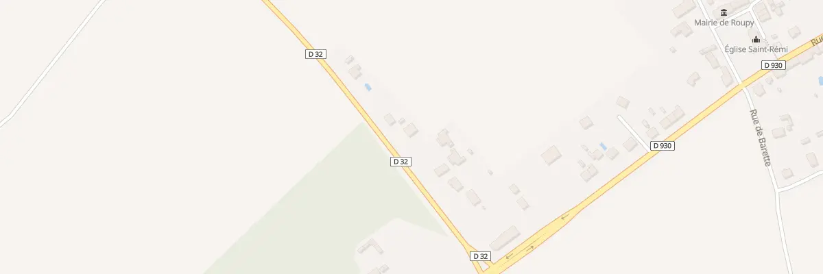 Plan du 170 Rue d’Etreillers à Roupy