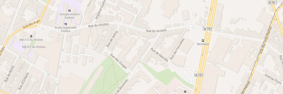 Plan du 131 Rue de Bouvines à Tourcoing