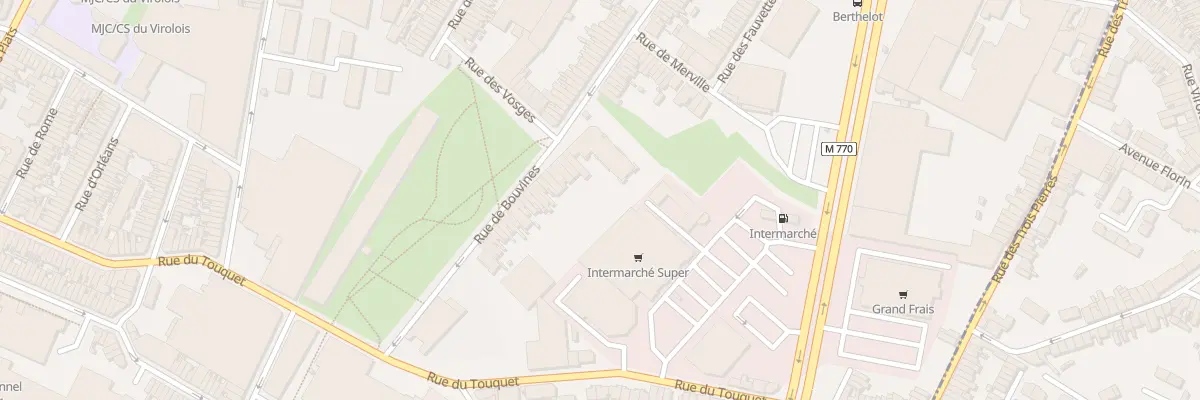Plan du 98 Rue de Bouvines à Tourcoing