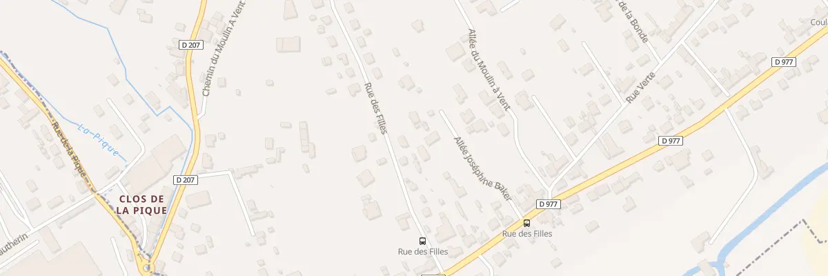 Plan du 14 Rue des Filles à Coulanges-lès-Nevers